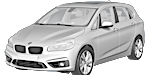 BMW F45 U20DA Fault Code